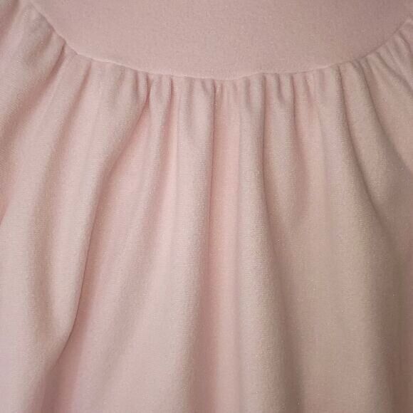 Vintage Homebodies By Leisure Life Vintage Pink Fleece House Dress Size 3X - Picture 16 of 17